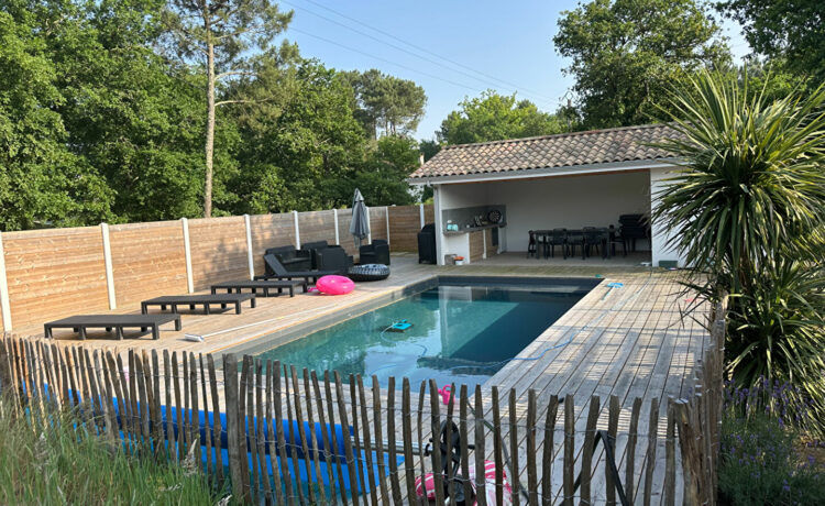 Maison familiale 4 chambres + piscine ? Quartier calme à Pissos 2